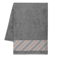 LA PLAYA, Strandtuch für Sublimation, 500 g/m2, Dunkelgrau