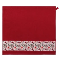 WELLNESS 50, hand towel, 380 g/m2, red