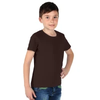 MASTER KID, Kinder-Baumwoll-T-Shirt, 150 g/m2, Braun