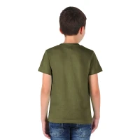 MASTER KID, dečja pamučna majica, 150 g/m2, maslinasta