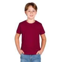 MASTER KID, Kinder-Baumwoll-T-Shirt, 150 g/m2, Bordeaux