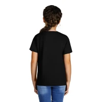 MASTER KID, Kinder-Baumwoll-T-Shirt, 150 g/m2, Schwarz