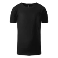 MASTER KID, Kinder-Baumwoll-T-Shirt, 150 g/m2, Schwarz