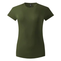 MASTER LADY, Damen-Baumwoll-T-Shirt, 150 g/m2, Olive