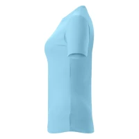 MASTER LADY, Damen-Baumwoll-T-Shirt, 150 g/m2, Hellblau