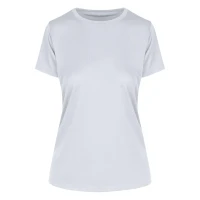 CROSSFIT LADY, Damen T-Shirt, 130 g/m2, Grau