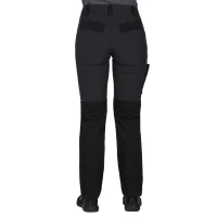 ROVER WOMEN S, Damen-Arbeitshosen mit Elasthan, Schwarz