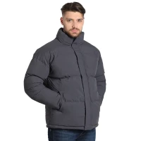 HUSKY JACKET, Unisex wattierte Jacke, Dunkelgrau