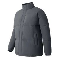 HUSKY JACKET, Unisex wattierte Jacke, Dunkelgrau