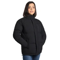 HUSKY JACKET, Unisex wattierte Jacke, Schwarz