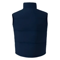 HUSKY VEST, Unisex wattierte Weste, Blau