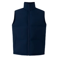 HUSKY VEST, Unisex wattierte Weste, Blau