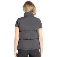 HUSKY VEST, unisex padded bodywarmer, dark gray