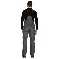 CRAFT BIB PANTS, workwear bib pants  dark gray