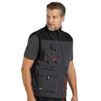 HAMMER VEST, radni prsluk, tamno sivi