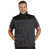 HAMMER VEST, radni prsluk, tamno sivi