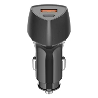 VETTEL, car charger for mobile devices, 51w, black