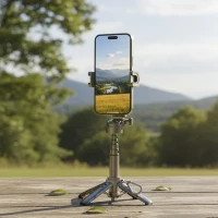 QUADRIPOD, selfie stick, black