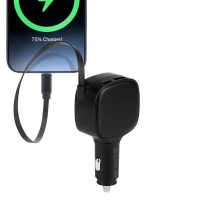 HAMILTON, punjač mobilnih uređaja za automobil, 84w, crni