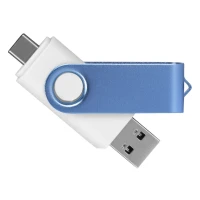 SMART C SKY BLUE 3.0, USB-Stick, Weiss, 64GB