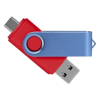 SMART C SKY BLUE 3.0, USB-Stick, Rot, 32GB