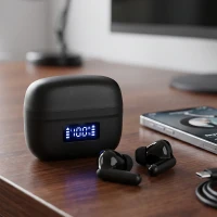 TENOR II, bežične stereo slušalice, bele