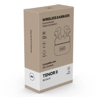 TENOR II, bežične stereo slušalice, bele