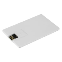 CREDIT CARD C, usb flash memorija, beli, 16GB