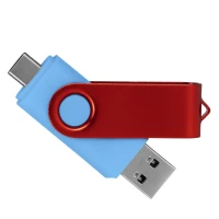SMART C RED 3.0, USB-Stick, Hellblau, 64GB