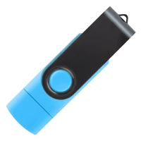 SMART C BLACK 3.0, USB-Stick, Hellblau, 32GB