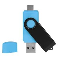 SMART C BLACK 3.0, USB-Stick, Hellblau, 64GB