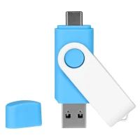 SMART C WHITE 3.0, USB-Stick, Hellblau, 32GB
