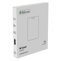 W CARD, Find-My-Karte mit Ortungsfunktion, Weiss