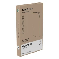 OLIMPIC 10, power bank, 10.000 mah, white