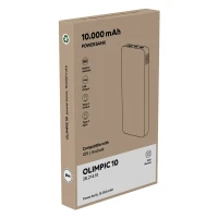 OLIMPIC 10, Power bank, 10.000 mAh, Schwarz