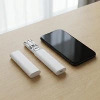 KLASTER, plastic box with adapters, white