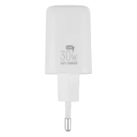 FLUX 30W, zidni punjač 30w, beli