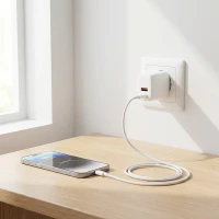 FLUX 30W, zidni punjač 30w, beli