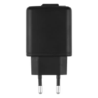 GANT 30W, wall charger with retractable cable, 30w, black