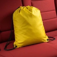 CITY, drawstring bag, white