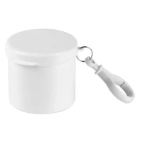 DRY, raincoat in a case, white