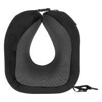 VOLARE, travel pillow made of memory foam, black