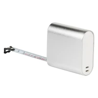 DOT, measuring tape, 3 m, silver