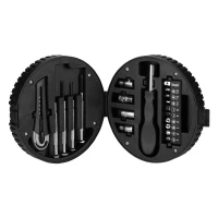 WHEEL, multitool set, silver