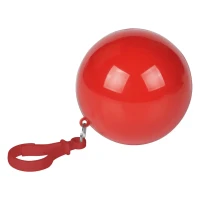 RAINCO, Regenponcho in Kunststoffbox, Rot