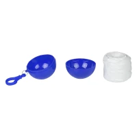 RAINCO, Regenponcho in Kunststoffbox, Blau