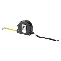 METRICO, Rollmeter, 3 m, Schwarz