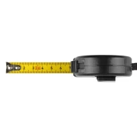METRICO, Rollmeter, 3 m, Schwarz