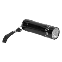 MAJORKA, Taschenlampe (9 LED), Schwarz