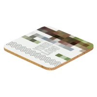 SUBLI WHITE SQUARE, sublimation coaster, white